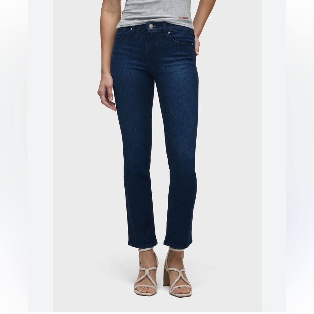 Hudson Jeans Women's Straight Leg Ankle Jeans - Dark Blue